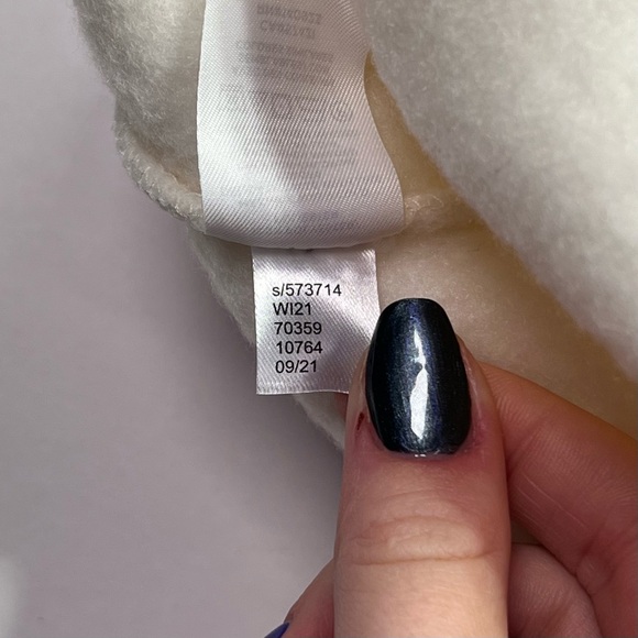 LOFT Sherpa Sweatshirt - cream, M - Picture 6 of 11